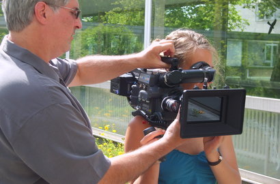 Analog-Filmen mit der Arri-Flex-416 und Camera-Instructor Randy Tack
