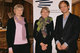 Agnès Godard (Mitte) mit Anja Henningsmeyer (hFMA) und Prof. Malte Hagener. Foto: Achim Friederich