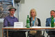 Panelteilnehmer (v.l.n.r.): Karl-Martin Pold & Sarah Nörenberg (Bud Spencer Movie), Moderatorin Waetzold-Hildebrandt. Foto: hFMA

